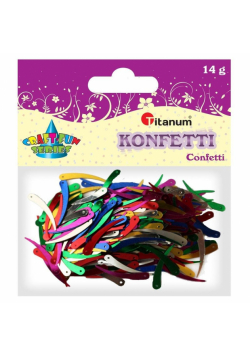 Konfetti kość słoniowa mix 14g