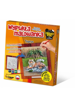 Wypukła Malowanka Zoo - Tygrys