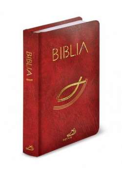 Biblia ST i NT (oprawa balacron) - bordo