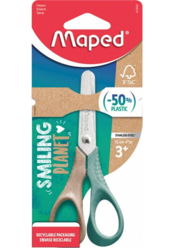 Nożyczki Shape Smiling Planet 16cm MAPED