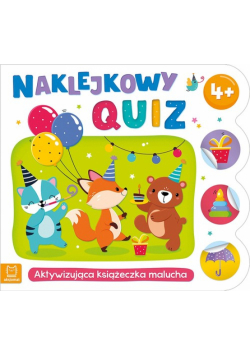 Naklejkowy quiz 4+ Aktywizująca książeczka malucha