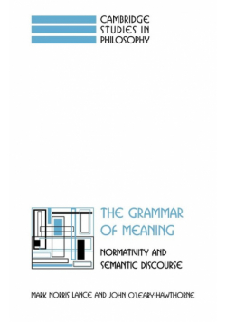 The Grammar of Meaning