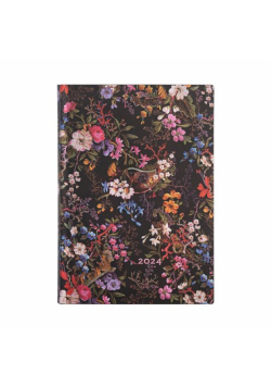 Kalendarz Paperblanks 2024 Floralia Midi Dzienny Flexi