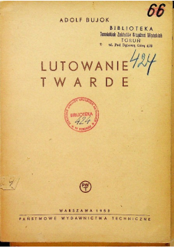 Lutowanie twarde
