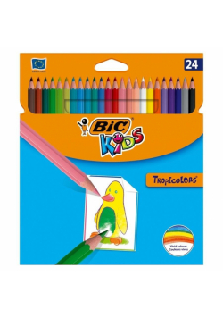 Kredki Tropicolors 24 kol. blister BIC