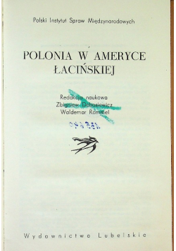 Polonia w Ameryce Łacińskiej