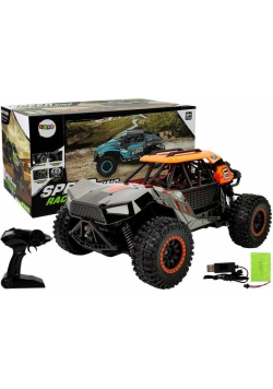 Terenówka off-road zdalnie sterowana pomar.-szara