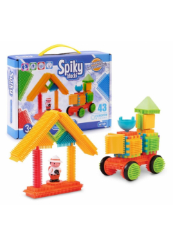 Klocki Spiky Lokomotywa 42 el.