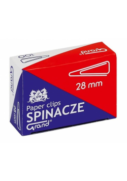 Spinacze T-28 (100szt*10) GRAND
