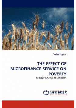 The Effect of Microfinance Service on Poverty