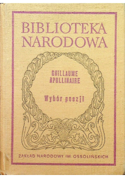 Apollinaire Wybór poezji