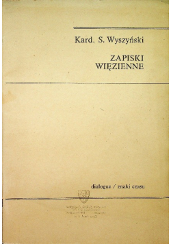 Wyszyński Zapiski więzienne