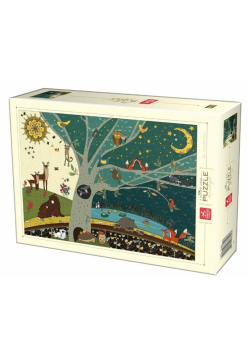 Puzzle 1000 Natura - Dzień i noc