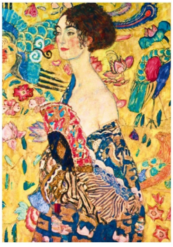 Puzzle 1000 Kobieta z wachlarzem, Gustav Klimt