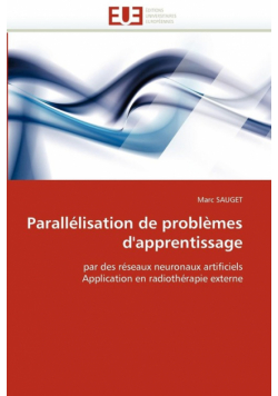 Parallélisation de problèmes d''apprentissage