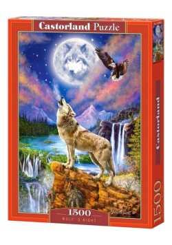 Puzzle 1500 Wolf's Night CASTOR