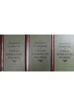 Obraz literatury polskiej 3 Tomy reprinty z 1936 r.