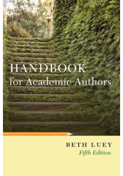 Handbook for Academic Authors