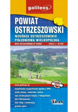 Mapa - Powiat Ostrzeszowski 1:60 000