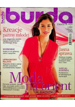 Burda moda i styl nr  4 / 2009