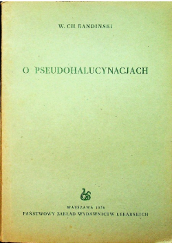 O pseudohalucynacjach