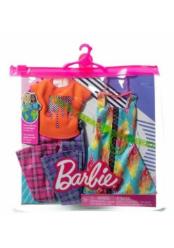 Barbie Ubranka + akcesoria 2pak HJT34