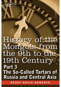 History of the Mongols from the 9th to the 19th Century