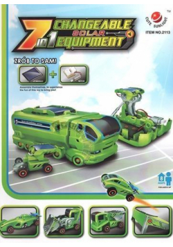 Robot Solarny 7 w 1 ciężarówka