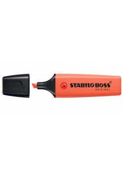 Zakreślacz Boss Original pastel czerwony (10szt)