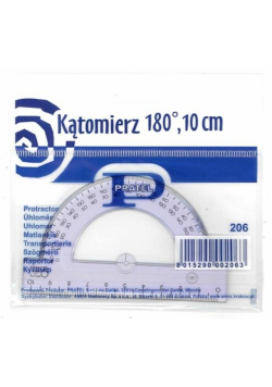 Kątomierz 10cm 180 stopni PRATEL