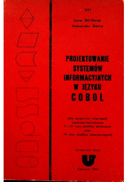 Projektowanie systemów informacyjnych o języku cobol