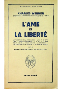 Lame et la liberte