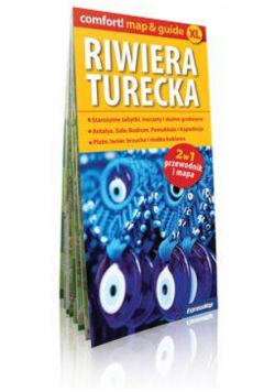 Comfort!map&guideXL Riwiera Turecka2w1 plan miasta
