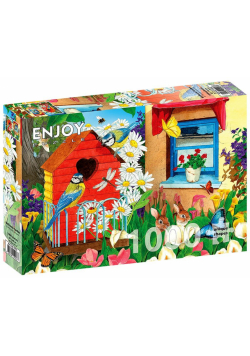 Puzzle 1000 Karmnik dla ptaków