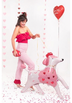 Balon foliowy Pudel 119x108cm