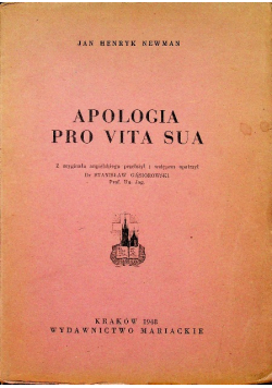 Apologia Pro Vita Sua 1948 r.