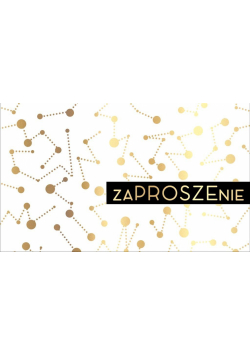 Zaproszenie PMZ-053 Uniwersalne (5 szt.)
