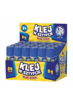Klej w sztyfcie 8g (24szt) ASTRA