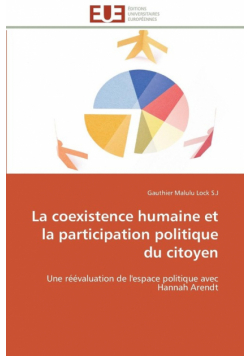 La coexistence humaine et la participation politique du citoyen