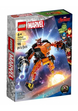 LEGO(R) SUPER HEROES 76243 Mechaniczna zbroja Rocket