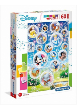 Puzzle 60 Maxi Super kolor Disney classic