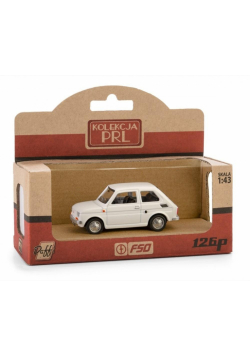 Kolekcja PRL Fiat 126p biały
