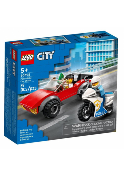 LEGO(R) CITY 60392 Motocykl policyjny - pościg...