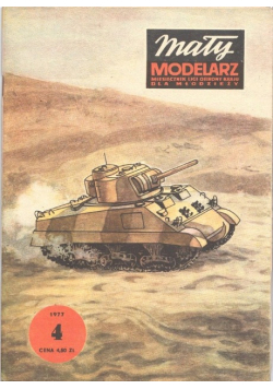 Mały modelarz nr 4 Czołg średni M4 A3 Sherman