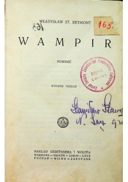 Wampir 1925 r