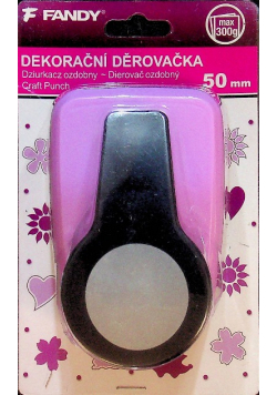Dziurkacz ozdobny 50 mm NOWY