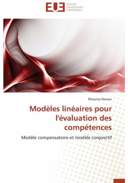 Modèles linéaires pour l'évaluation  des compétences