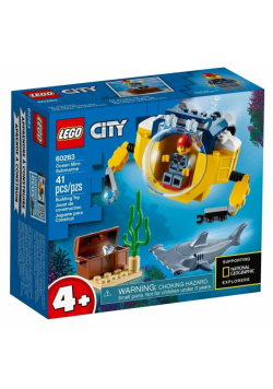 Lego CITY 60263 Oceaniczna miniłódź podwodna