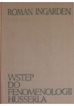 Wstęp do fenomenologii Husserla