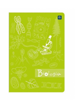 Zeszyt A5/60K kratka Hybrid Biologia (10szt)